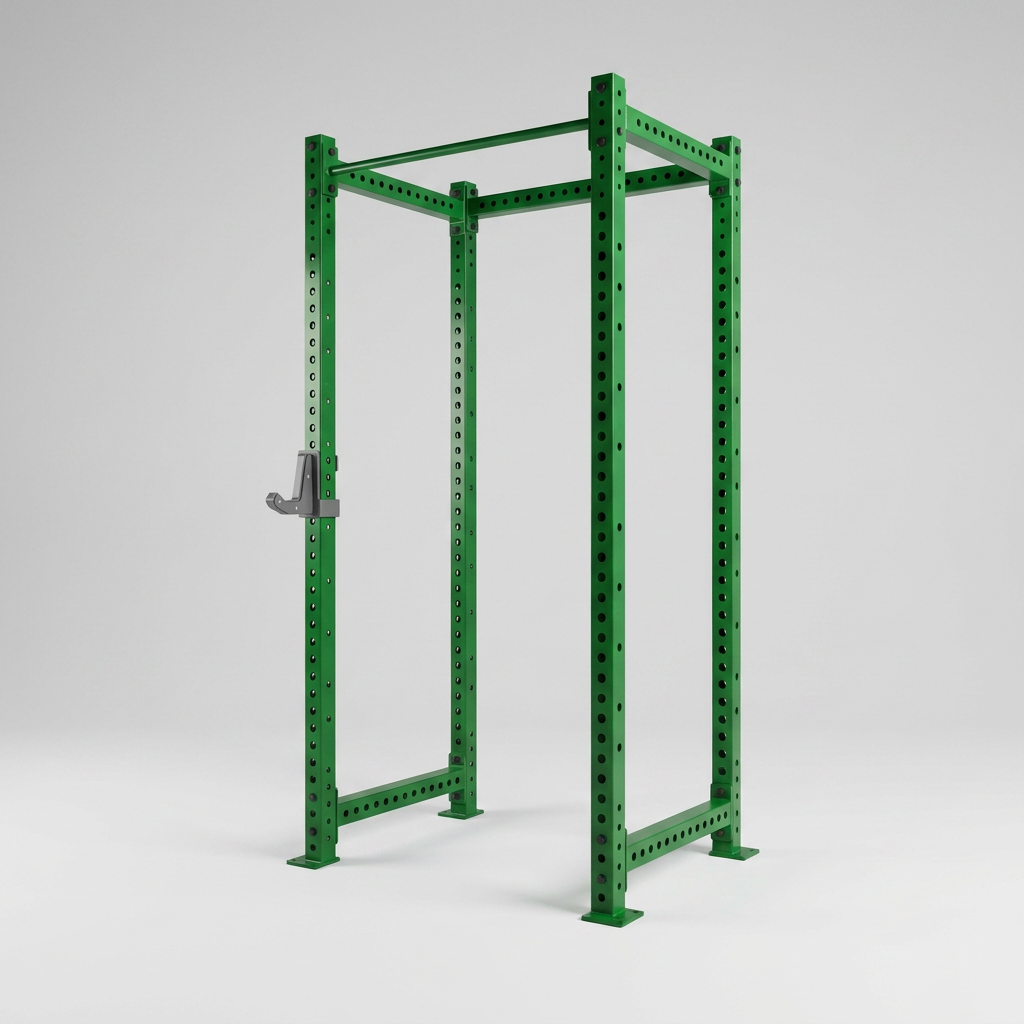 Green Tall Fray Rack