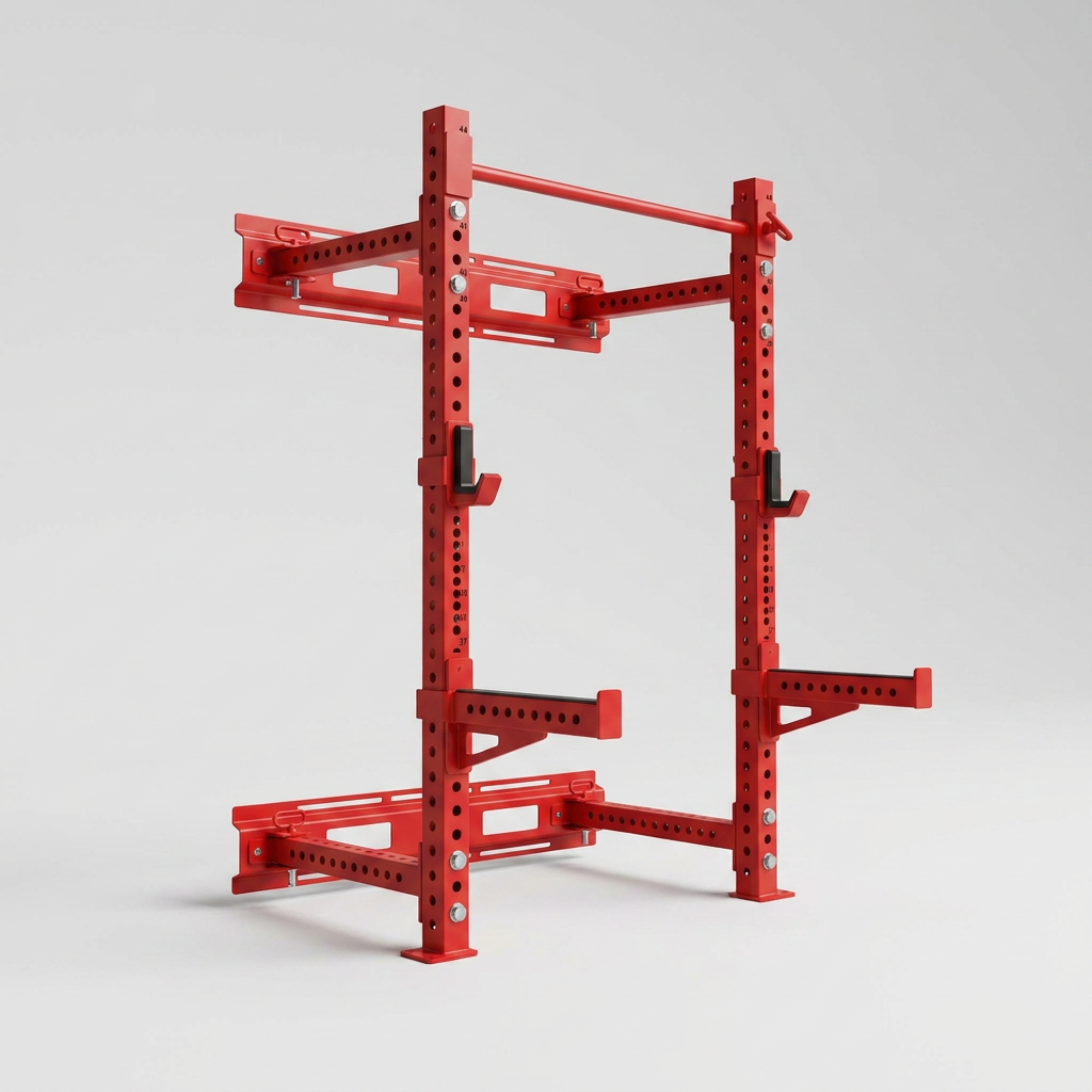 Red Fold Out Rack